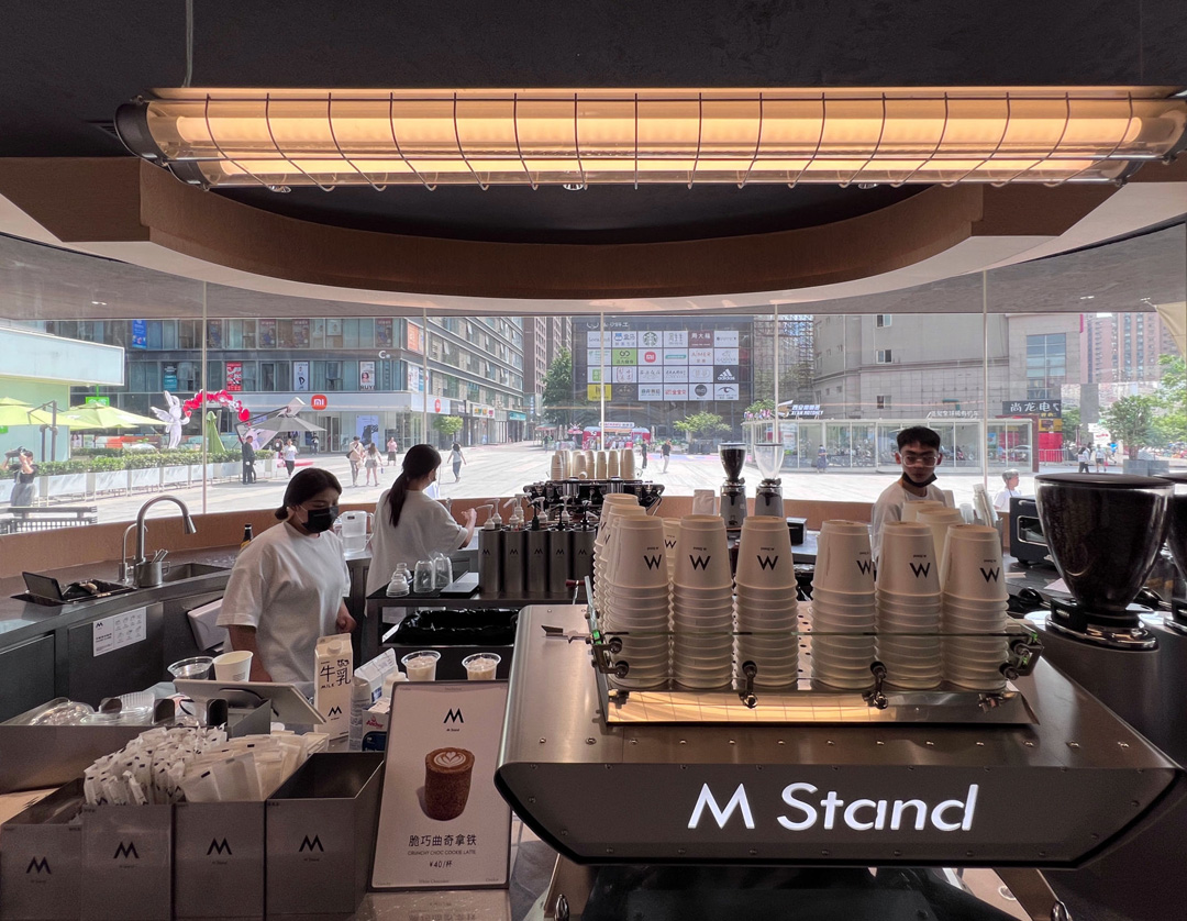 西安 M-Stand cafe 咖啡大都荟店